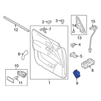 Nissan OE - Front Seat Memory Switch