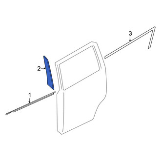 Nissan OE - Rear Left Door Applique