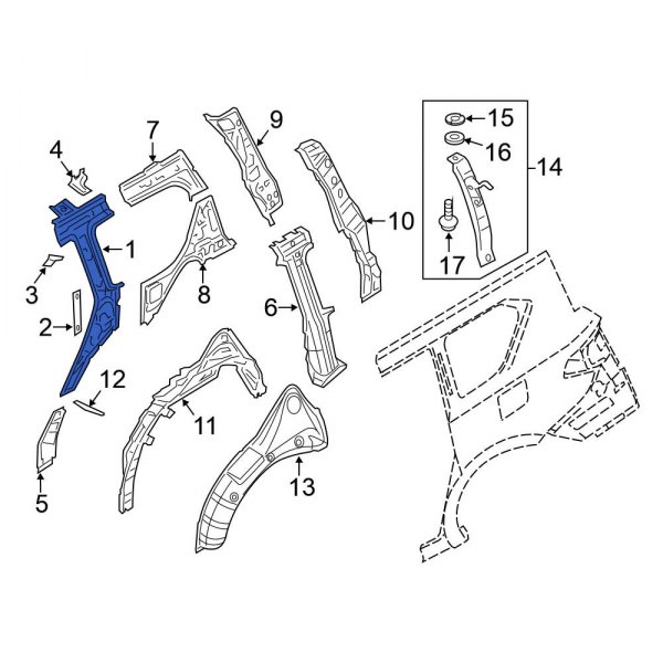 Body C-Pillar