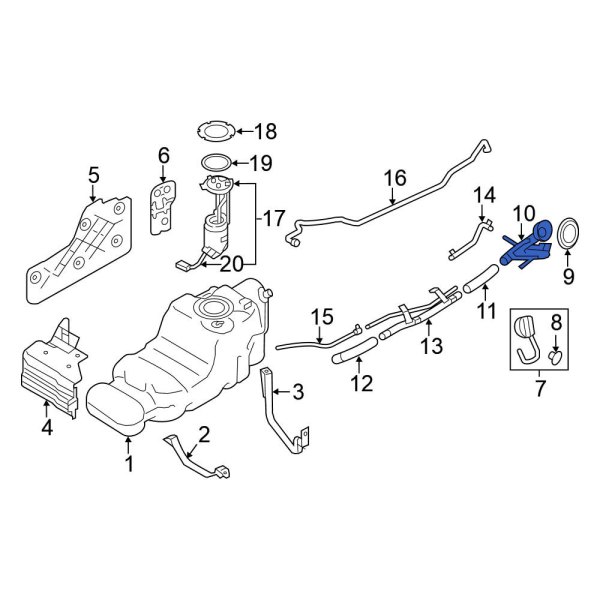 Fuel Filler Neck