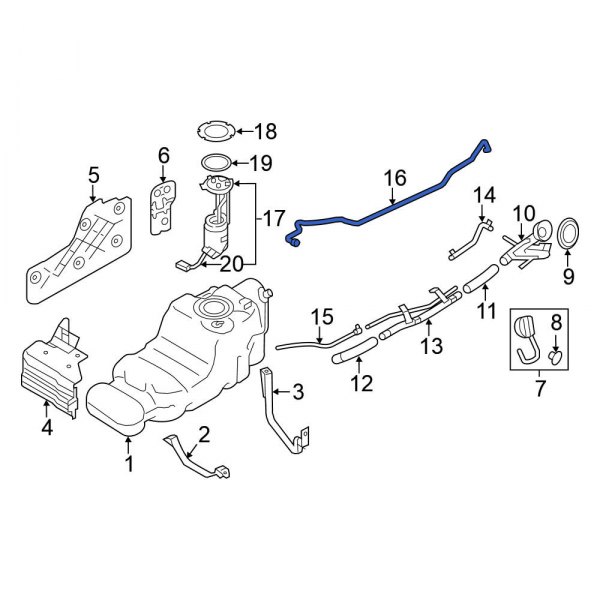 Fuel Tank Vent Hose