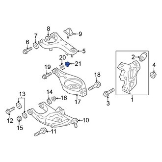 Nissan OE - Suspension Control Arm Nut
