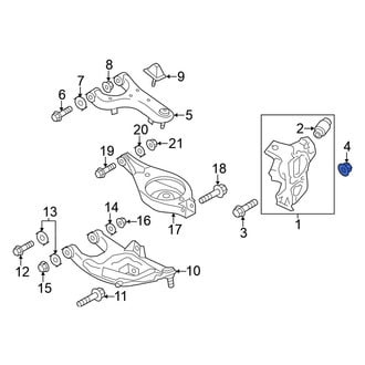 Nissan OE - Steering Knuckle Nut
