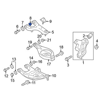 Nissan OE - Suspension Control Arm Nut