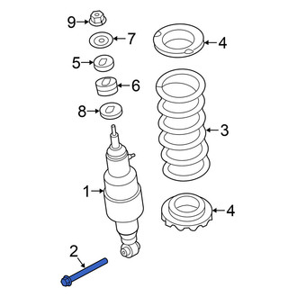 Nissan OE - Suspension Shock Absorber Bolt