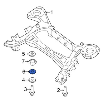 Nissan OE - Rear Lower Suspension Crossmember Insulator