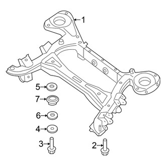 Nissan OE - Rear Suspension - Suspension Mounting