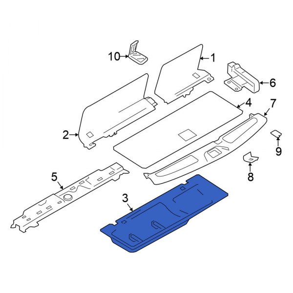 Trunk Floor Storage Box