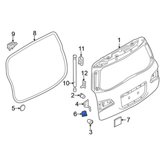 Nissan OE - Rear Liftgate Drain Plug