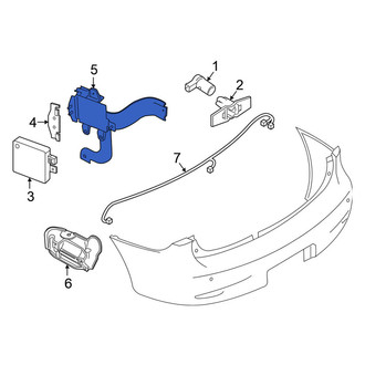 Nissan OE - Left Blind Spot Detection System Warning Sensor Bracket