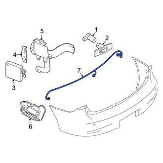 Nissan OE - Rear Parking Aid System Wiring Harness