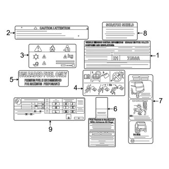 Nissan OE - Information Labels - Labels