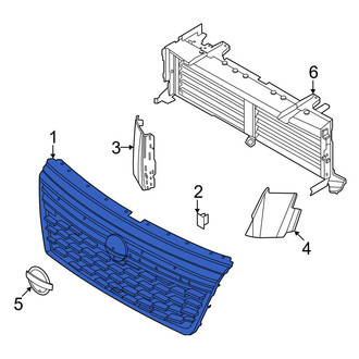 Nissan OE - Front Upper Grille