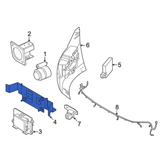 Nissan OE - Cruise Control Distance Sensor Bracket