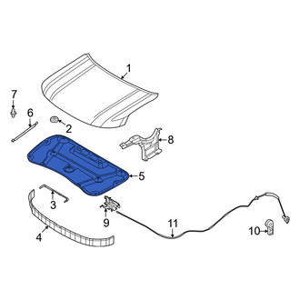 Nissan OE - Front Hood Insulation Pad