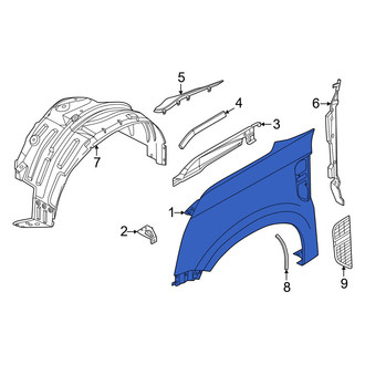 Nissan OE - Front Left Fender