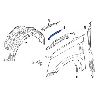 Nissan OE - Outer Hood Seal