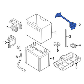 Nissan OE - Battery Hold Down