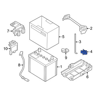 Nissan OE - Battery Hold Down Clip