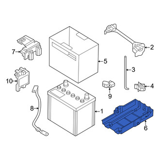 Nissan OE - Front Battery Tray