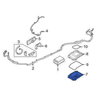 Nissan OE - Lower Battery Cover