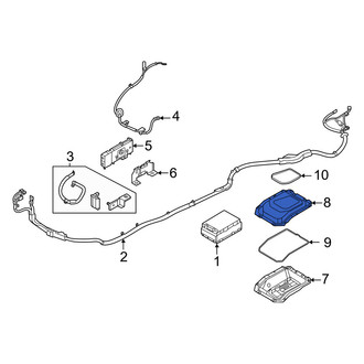 Nissan OE - Upper Battery Cover