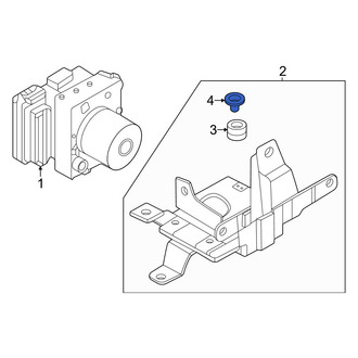 Nissan OE - ABS Hydraulic Assembly Sleeve