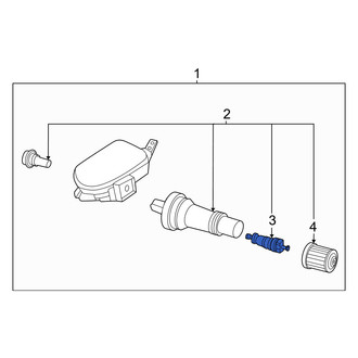 Nissan OE - Tire Valve Stem Core