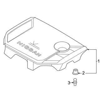 Nissan OE - Engine Appearance Cover