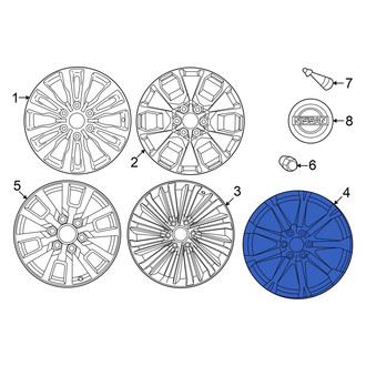 Nissan OE - Wheel