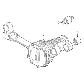 Nissan OE - Front Suspension - Carrier & Components (AWD)