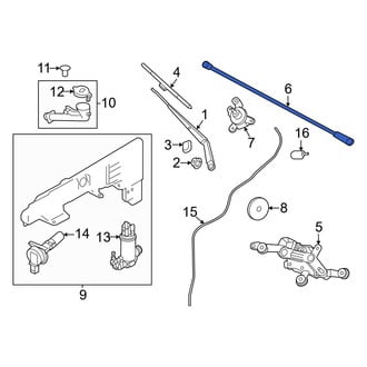 Nissan OE - Wiper Linkage