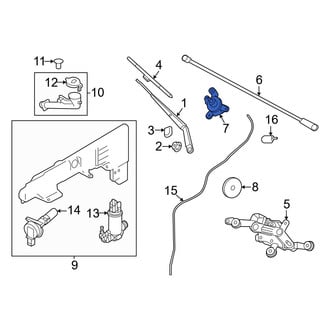 Nissan OE - Wiper Linkage