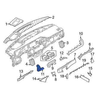 Nissan OE - Left Instrument Panel Molding