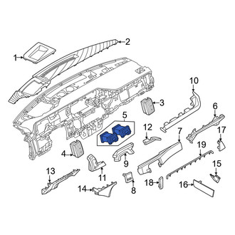 Nissan OE - Front Center Right Dashboard Air Vent