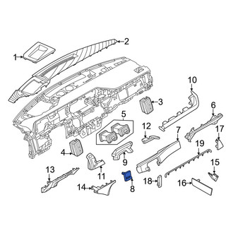 Nissan OE - Right Lower Instrument Panel Pad