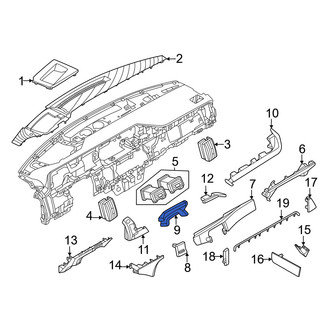 Nissan OE - Instrument Cluster Visor