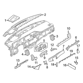 Nissan OE - Instrument Panel Components