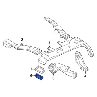 Nissan OE - Rear Dashboard Air Vent