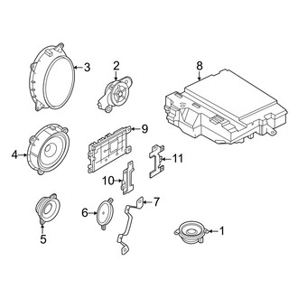 Nissan OE - Instrument Panel - Sound System