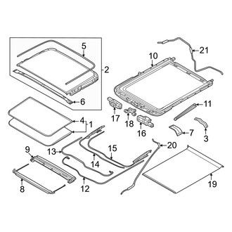 Nissan OE - Roof - Sunroof