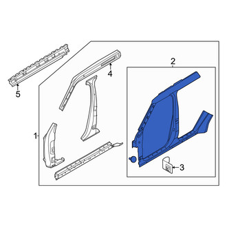 Nissan OE - Left Outer Uniside