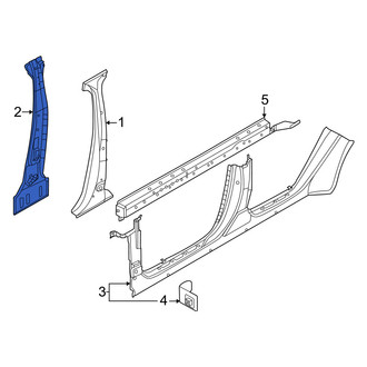 Nissan OE - Left Body B-Pillar