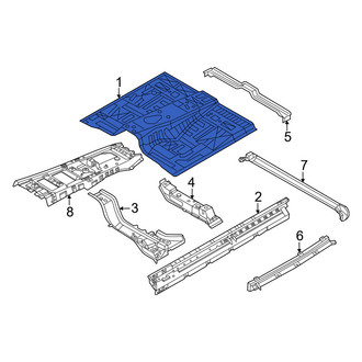 Nissan OE - Front Floor Pan