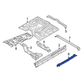 Nissan OE - Front Outer Floor Pan Reinforcement