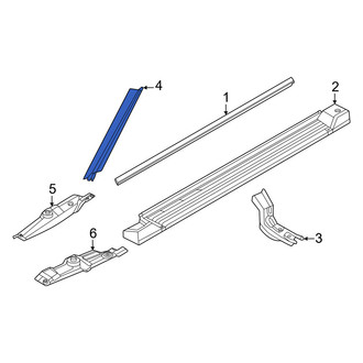 Nissan OE - Right Outer Body A-Pillar Trim Panel