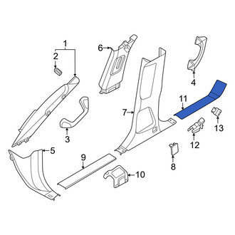 Nissan OE - Rear Left Door Sill Plate