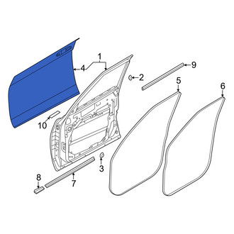 Nissan OE - Front Right Outer Door Outer Panel