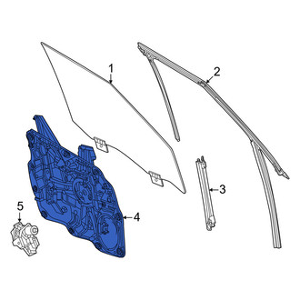 Nissan OE - Front Left Door Panel Carrier