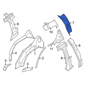 Nissan OE - Right Inner Body D-Pillar
